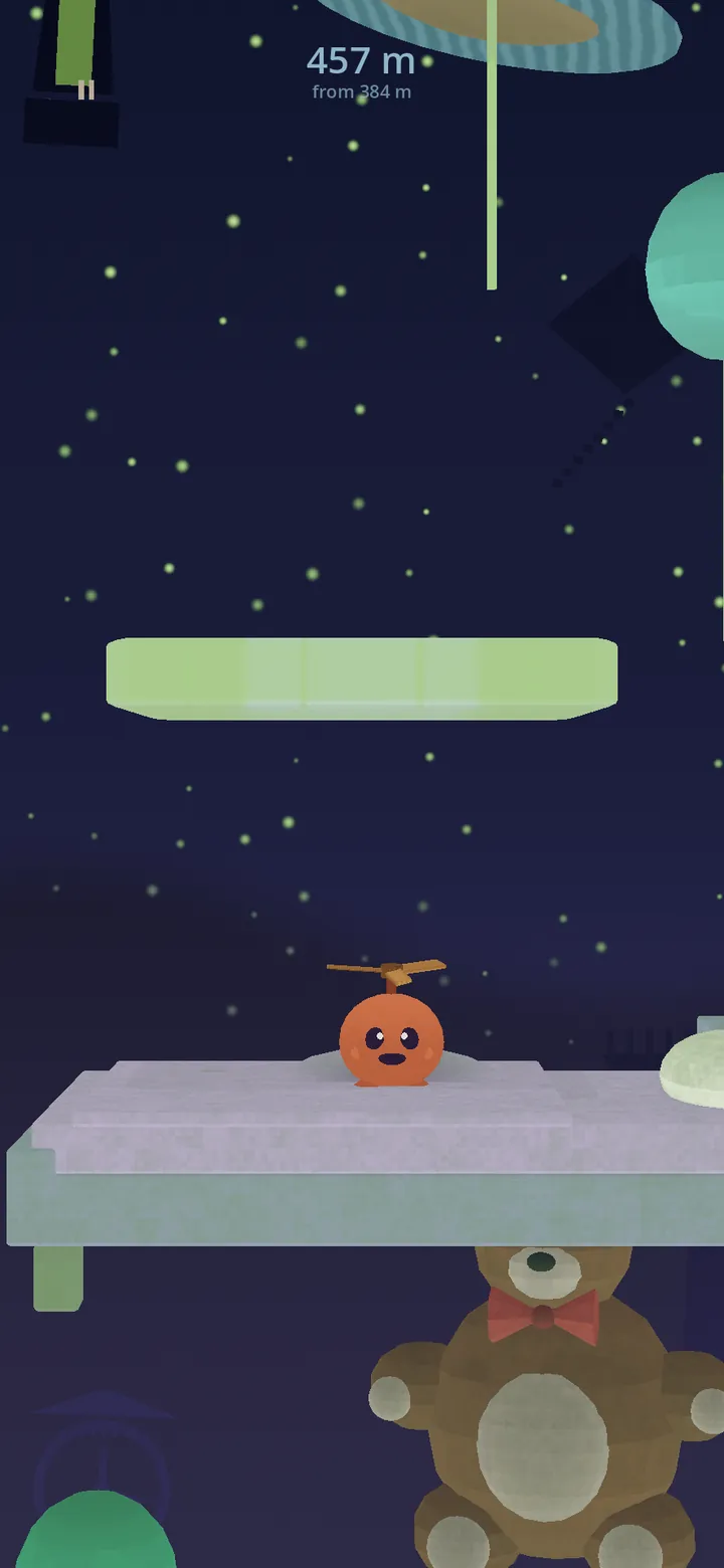 Ittako — a toy reaching the bed at dawn